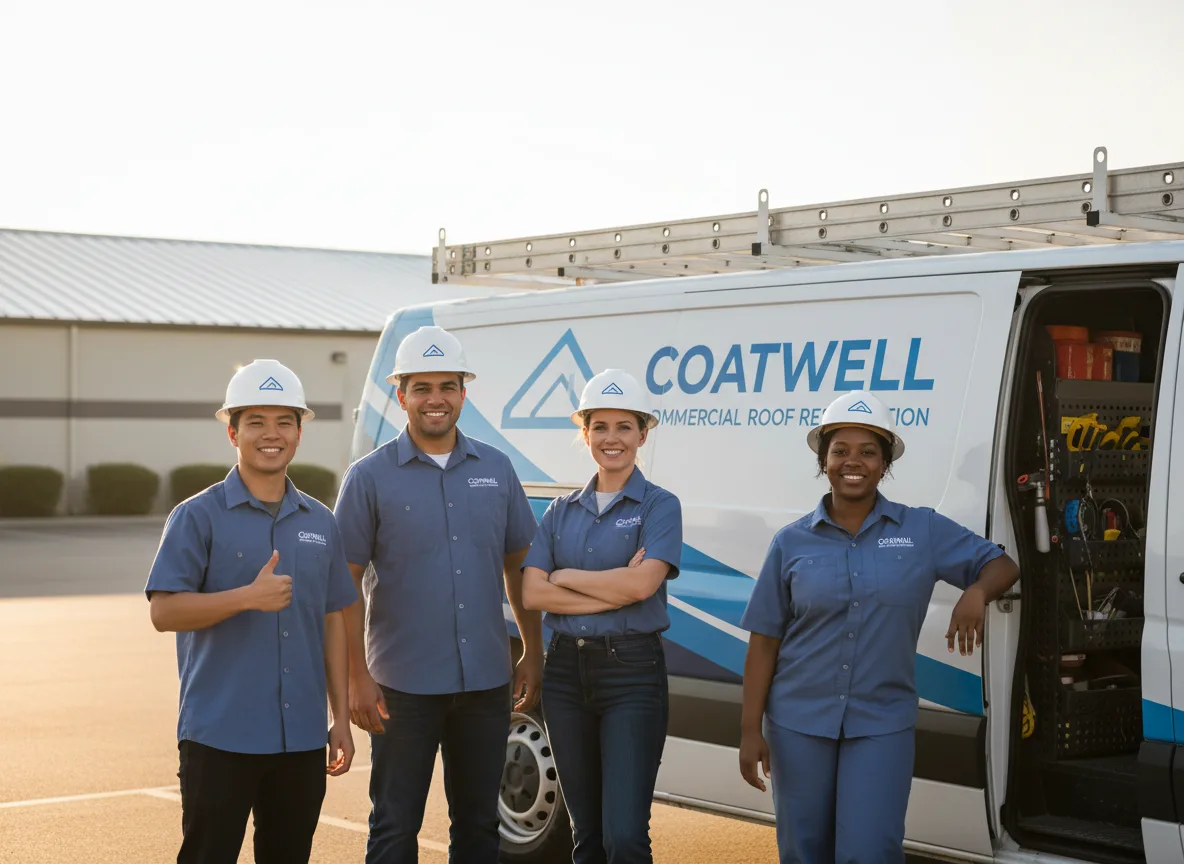 Commercial roof coating company in Courtland, KS